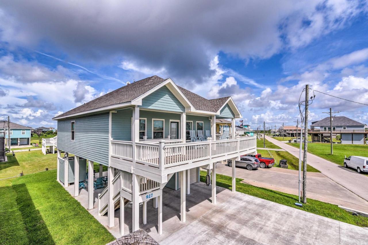 Crystal Beach Family Retreat Walk To The Shore! Exterior foto